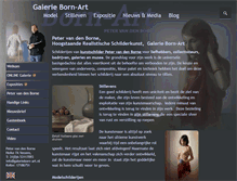 Tablet Screenshot of galerieborn-art.nl